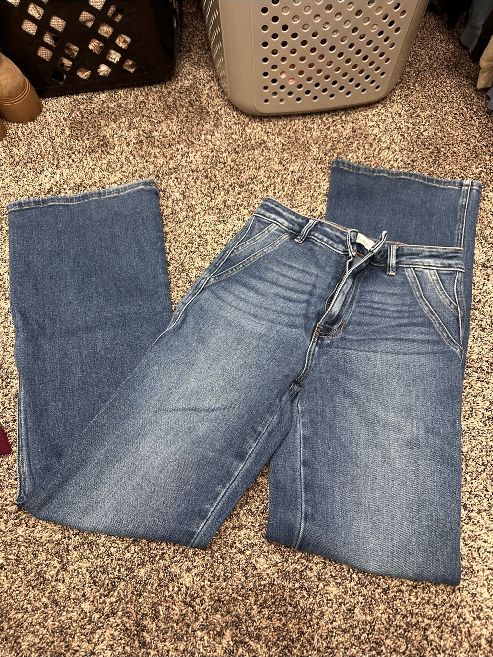 KanCan Classic Mid Blue High-Rise Jeans